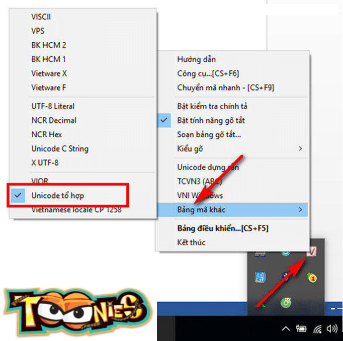 Tải Font Chữ Tiểu Học Luyện Viết Chữ Đẹp Để sử dụng font chữ tiểu học và gõ các loại font trên có dấu, bạn cần thiết lập bộ gõ tiếng Việt của mình về bảng mã Unicode tổ hợp.