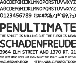 TỔNG HỢP FONT CHỮ TRUYỆN TRANH ĐẸP Những kí tự lớn tròn trịa thân thiện happy markers trong font chữ truyện tranh