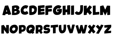 TỔNG HỢP FONT CHỮ TRUYỆN TRANH ĐẸP Nếu bạn cần thiết kế cho các đối tượng trẻ tuổi hơn thì font chữ tiêu đề này luôn sẵn sàng để phục vụ bạn. Lớn, đậm và tràn đầy năng lượn