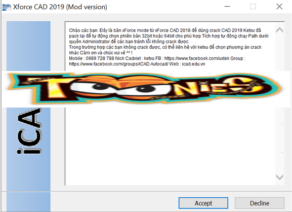 Hướng Dẫn Download Autocad 2019 Full Crack-Link không lỗi XFONCE AUTOCAD 2019