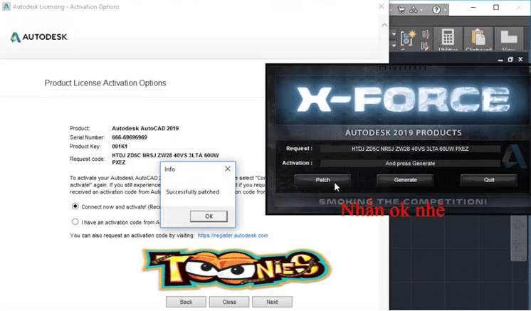 Hướng Dẫn Download Autocad 2019 Full Crack-Link không lỗi XFONCE AUTOCAD 2019