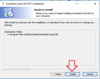 Hướng Dẫn Download Autocad 2017 64 bit full crack miễn phí Đường dẫn install autocad 2017