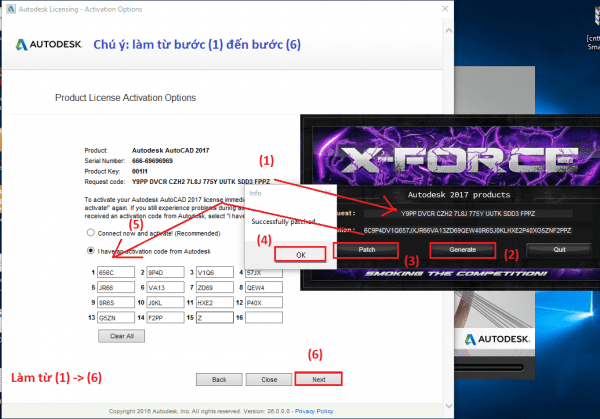 Hướng Dẫn Download Autocad 2017 64 bit full crack miễn phí chạy file admin autocad 2017